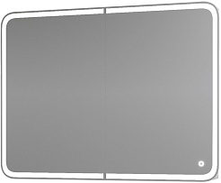 Grossman Зеркальный шкаф Адель 100 белый – фотография-1